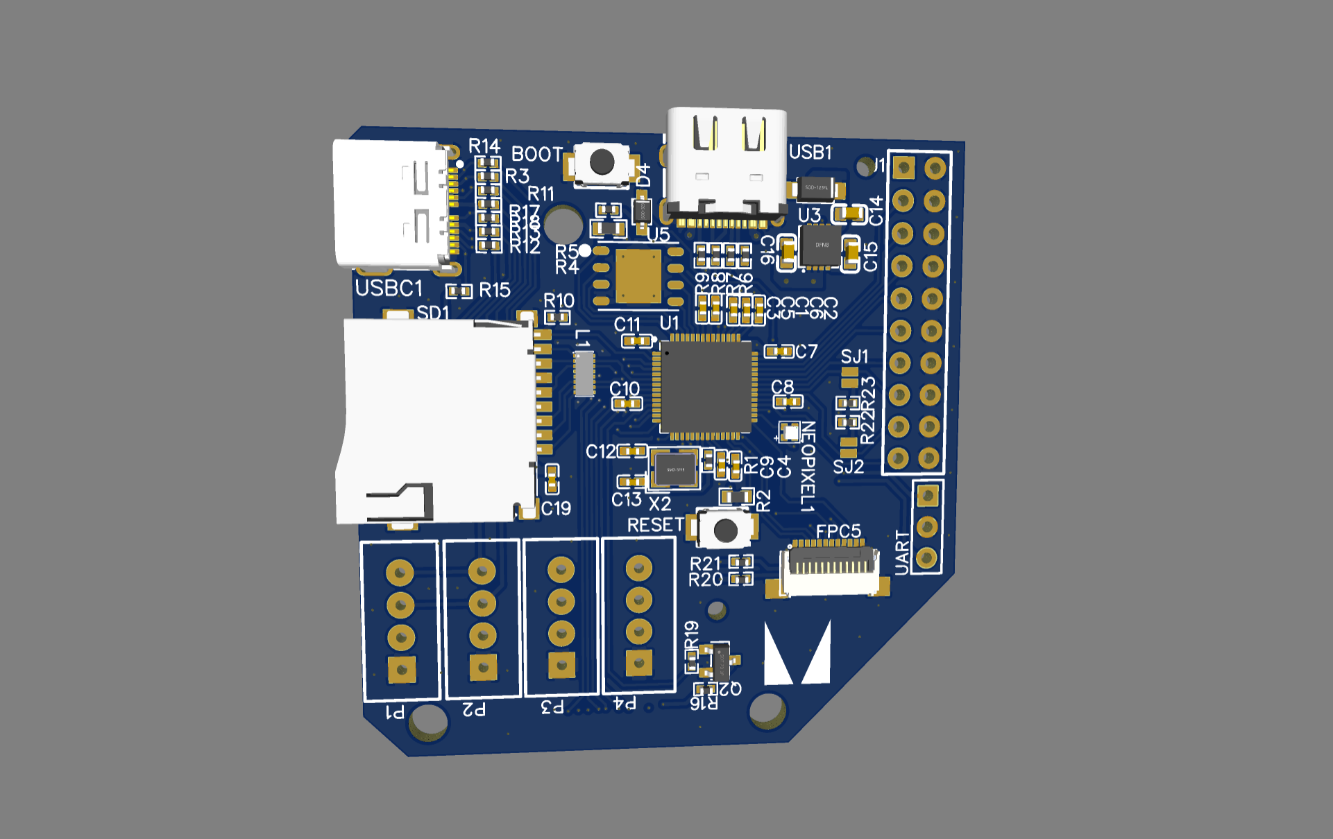 VB RP2040 3D Model